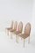 Velvet Chairs by Alain Delon, 1970s, Set of 4 10