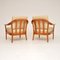 Vintage Cherry Armchairs attributed to Walter Knoll / Wilhelm Knoll, 1960s, Set of 2 8