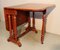 Small Auxiliary Table with Mahogany Shutters, 19th Century 1
