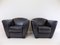 Leather Zelda Armchairs by Peter Maly for Cor, 1980s, Set of 2 7