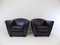 Leather Zelda Armchairs by Peter Maly for Cor, 1980s, Set of 2 1