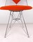 Wire DKR-2 Chair with Orange Bikini Upholstery by Ray & Charles Eames for Herman Miller, USA, 1960s 19