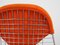 Sedia DKR-2 in tessuto arancione di Ray & Charles Eames per Herman Miller, Stati Uniti, anni '60, Immagine 15