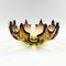 Large Mid-Century Murano Glass Flamed Centerpiece or Bowl, Italy, 1960s, Image 2