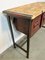 Industrial Worktable with 3 Iron Drawers, 1960s, Image 16