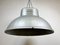 Large Oval Industrial Polish Factory Pendant Lamp from Predom Mesko, 1960s 6