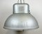 Large Oval Industrial Polish Factory Pendant Lamp from Predom Mesko, 1960s 2