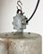 Lámpara colgante de fábrica polaca industrial de Predom Mesko, años 70, Imagen 10