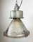 Lámpara colgante de fábrica polaca industrial de Predom Mesko, años 70, Imagen 9