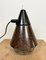 Industrial Brown Bakelite Pendant Light from VEB Narva, 1960s 13