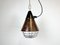 Industrial Brown Bakelite Pendant Light from VEB Narva, 1960s 1