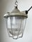 Light Industrial Grey Bunker Light from Polam Gdansk, 1970s 5