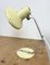 Industrielle Beige Tischlampe von Metal Mot, 1960er 5