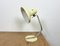 Lámpara de mesa industrial en beige de Metal Mot, años 60, Imagen 1