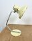 Industrielle Beige Tischlampe von Metal Mot, 1960er 6