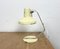 Industrielle Beige Tischlampe von Metal Mot, 1960er 11