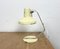Lámpara de mesa industrial en beige de Metal Mot, años 60, Imagen 11