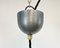 Small Industrial Black Enamel Pendant Lamp, 1950s 5