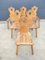 Brutalist Oak Dining Chairs, 1960, Set of 6 2
