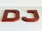 Industrial Letter DJ Sign, 1952, Set of 2, Image 7