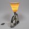 French Decorative Table Lamp, 1930s, Image 9