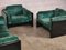Lacquered Sofa and Armchairs by Kazuhide Takahama for Simon International, 1970s, Set of 3, Image 2