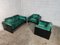Lacquered Sofa and Armchairs by Kazuhide Takahama for Simon International, 1970s, Set of 3 1