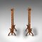 Antique Japanese Teak Spoon Rests, 1890s, Set of 2 3