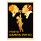 Póster publicitario francés vintage de alcohol de Porto Ramos, años 20, Imagen 1