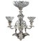 Antique Silver Plate Golfing Candelabra Centrepiece, 1890s 1