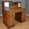 Antique Victorian Amboyna Inlaid Pedestal Desk, 1880 6