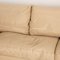 Cream Leather Flexform Corner Sofa from Groundpiece 4