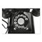 Schwarzes Telefon aus Bakelit, 1940er 4
