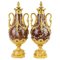 Large Louis XVI Ornamental Vases, 1800s, Set of 2 1