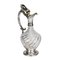 19th Century Glass Wine Jug in Silver, France, Image 3