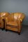 Sheep Leather Model York Club Armchair from Lounge Atelier, Set of 2 7