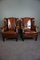 Sheep Leather Armchairs from Lounge Atelier, Set of 3 2
