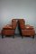 Sheep Leather Armchairs from Lounge Atelier, Set of 3 5