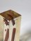 Escultura francesa en forma de cubo de resina acrílica con motivo de vainilla, años 70, Imagen 5