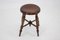 Wooden Stool, Czechoslovakia, 1940s, Image 4