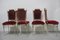 Chaises Style Italien en Laiton Massif, 1959, Set de 4 6