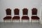 Chaises Style Italien en Laiton Massif, 1959, Set de 4 8