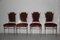Italian Style Solid Brass Chairs, 1959, Set of 4, Image 2