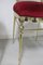 Italian Style Solid Brass Chairs, 1959, Set of 4 10