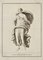 Vincenzo Campana, Antike Römische Fresco Herculaneum, Radierung, 18. Jh 1