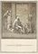 Giovanni Elia Morghen, Antico affresco romano, Acquaforte, XVIII secolo, Immagine 1