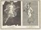 Giovanni Elia Morghen, Antike Römische Fresco Herculaneum, Original Radierung, 18. Jh 1