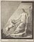 Vincenzo Campana, Ancient Roman Fresco Herculaneum, Etching, 18th Century 1