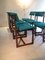 Dining Chairs and Stool by Henning Sørensen for Hos Dan-Ex, Set of 7 2