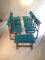 Dining Chairs and Stool by Henning Sørensen for Hos Dan-Ex, Set of 7 17